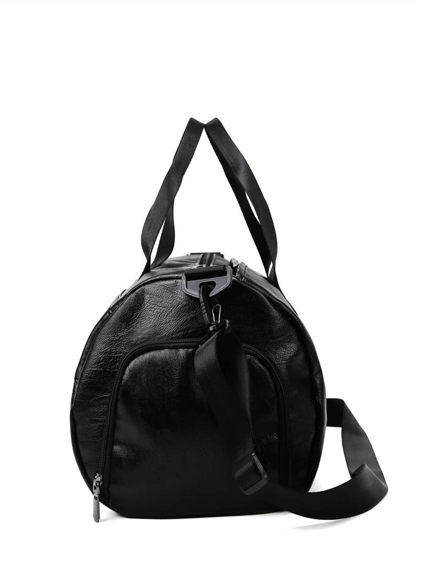 Letter Graphic Large Capacity Duffel Bag