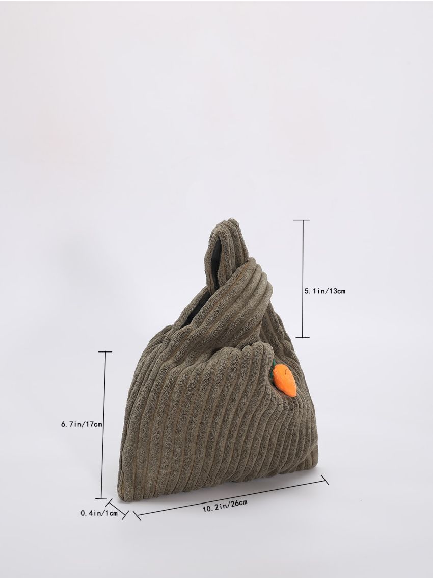 Carrot Decor Satchel Bag