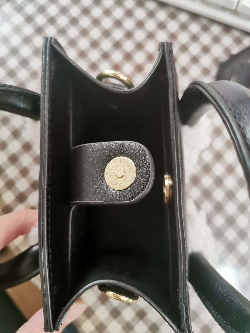 Mini Pom Pom Decor Square Bag