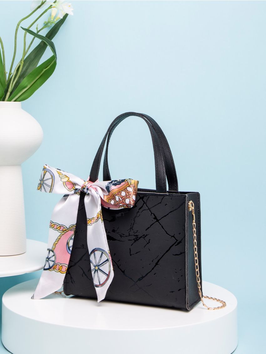 Mini Twilly Scarf Decor Square Bag