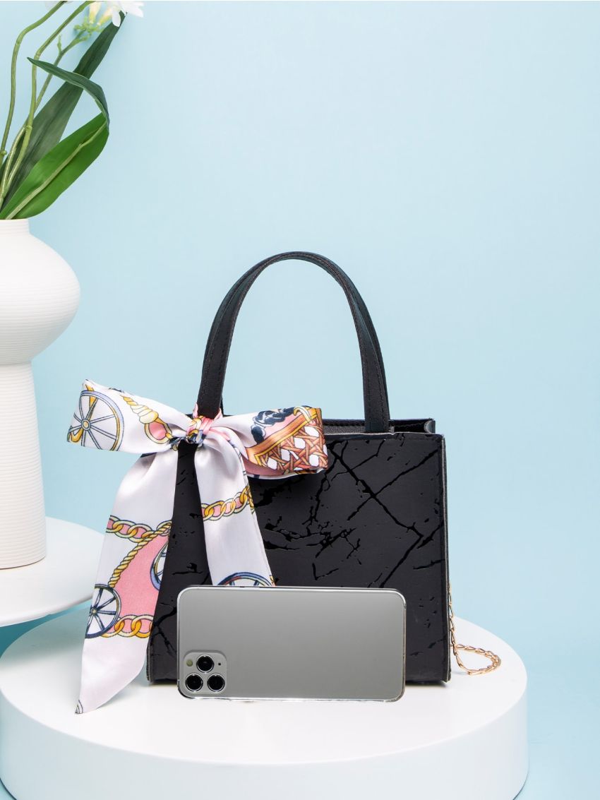 Mini Twilly Scarf Decor Square Bag