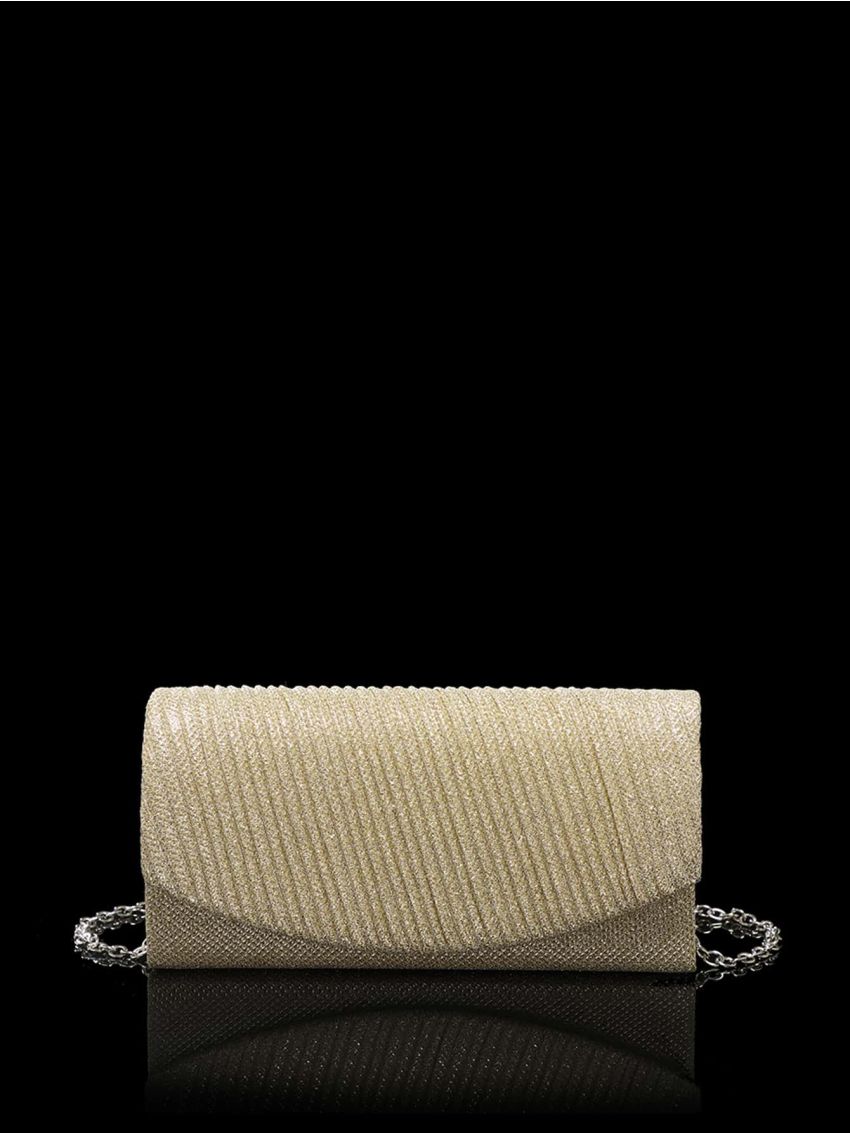 Mini Glitter Chain Envelope Square Bag