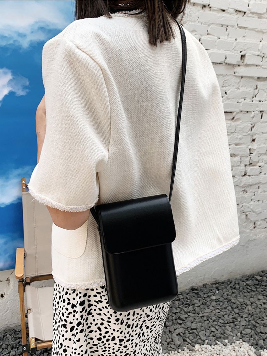 Mini Minimalist Flap Phone Wallet