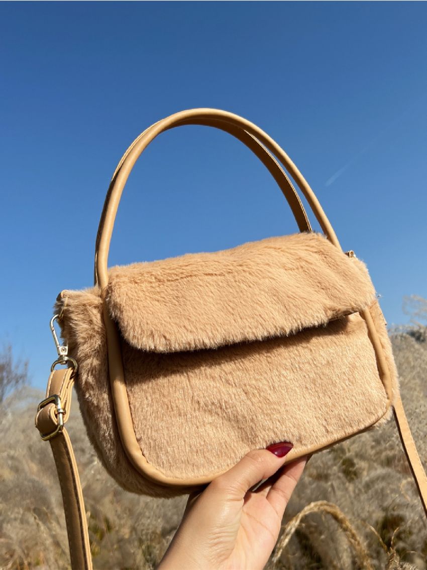 Fluffy Satchel Bag