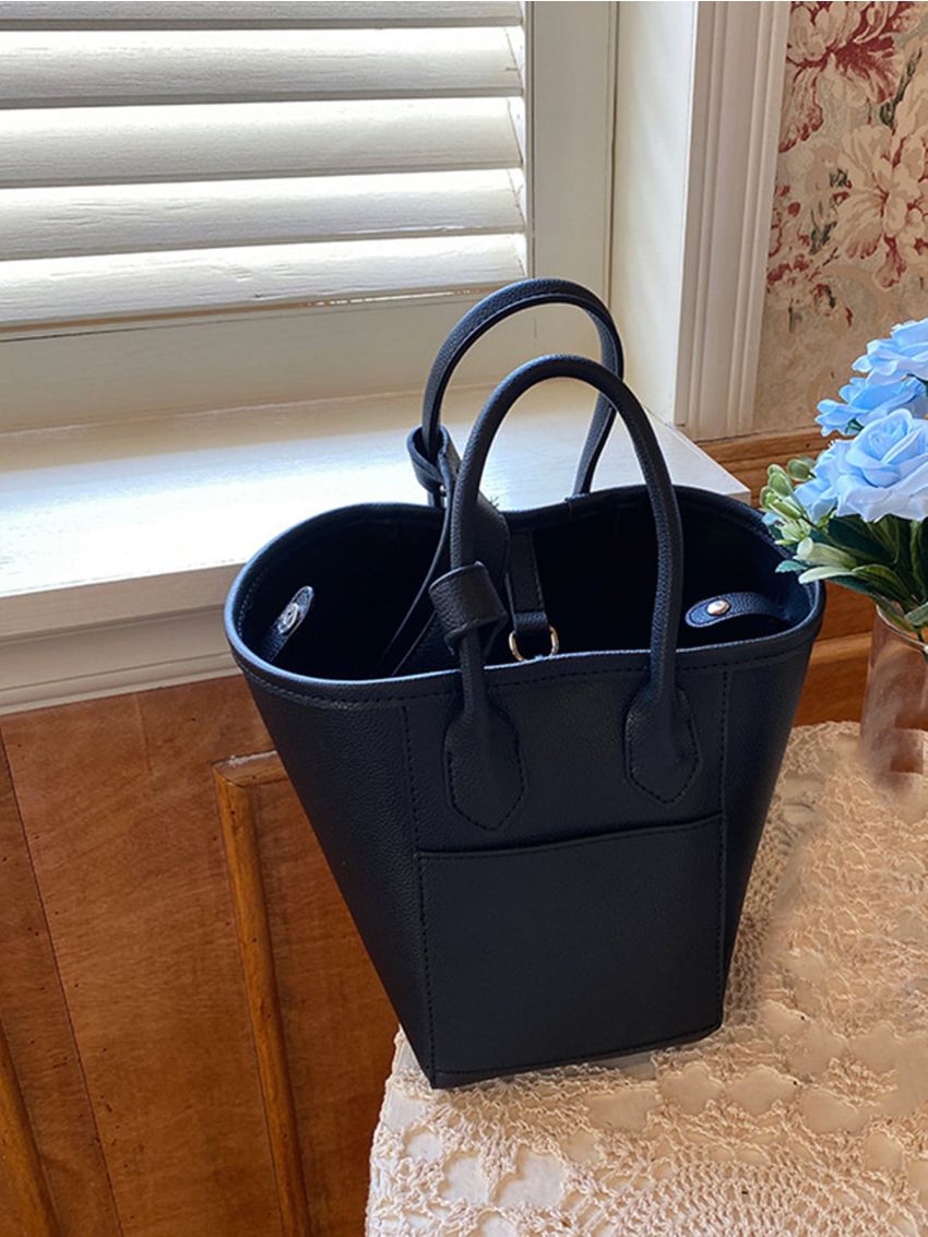 Stitch Detail Bucket Bag