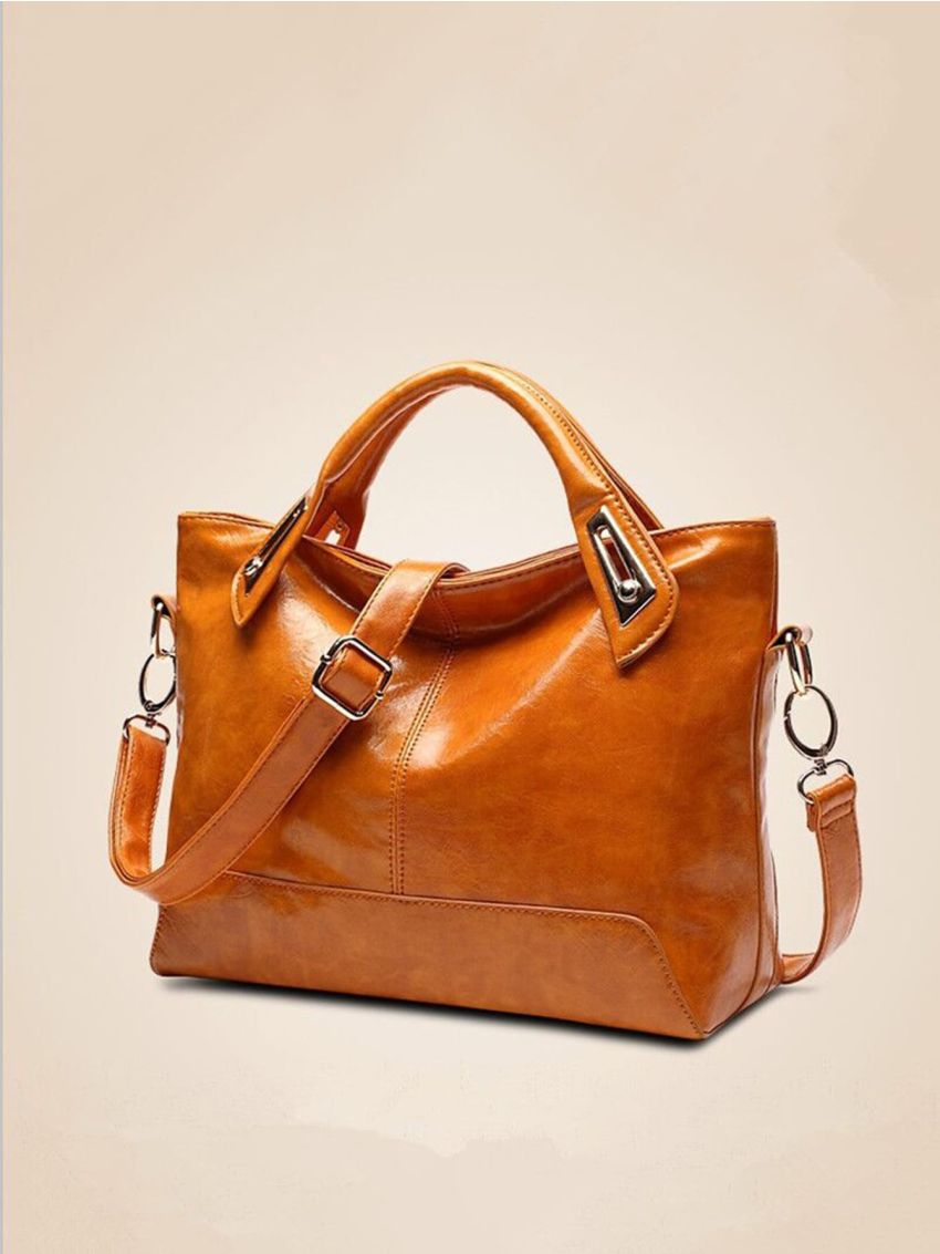 Vintage Design Top Handle Bag