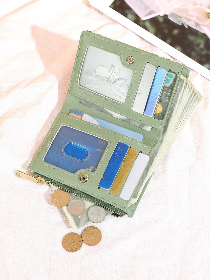 Slogan Graphic Small Wallet