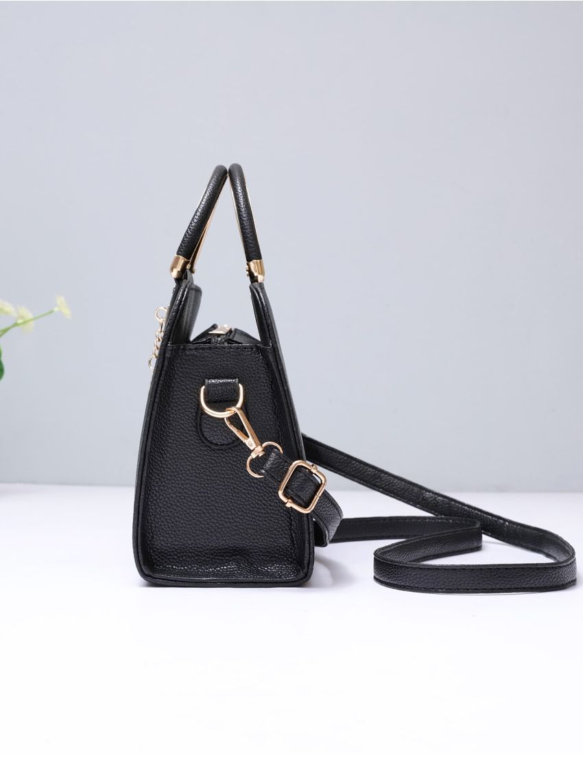 Chevron Detail Elk Decor Square Bag, Mothers Day Gift For Mom