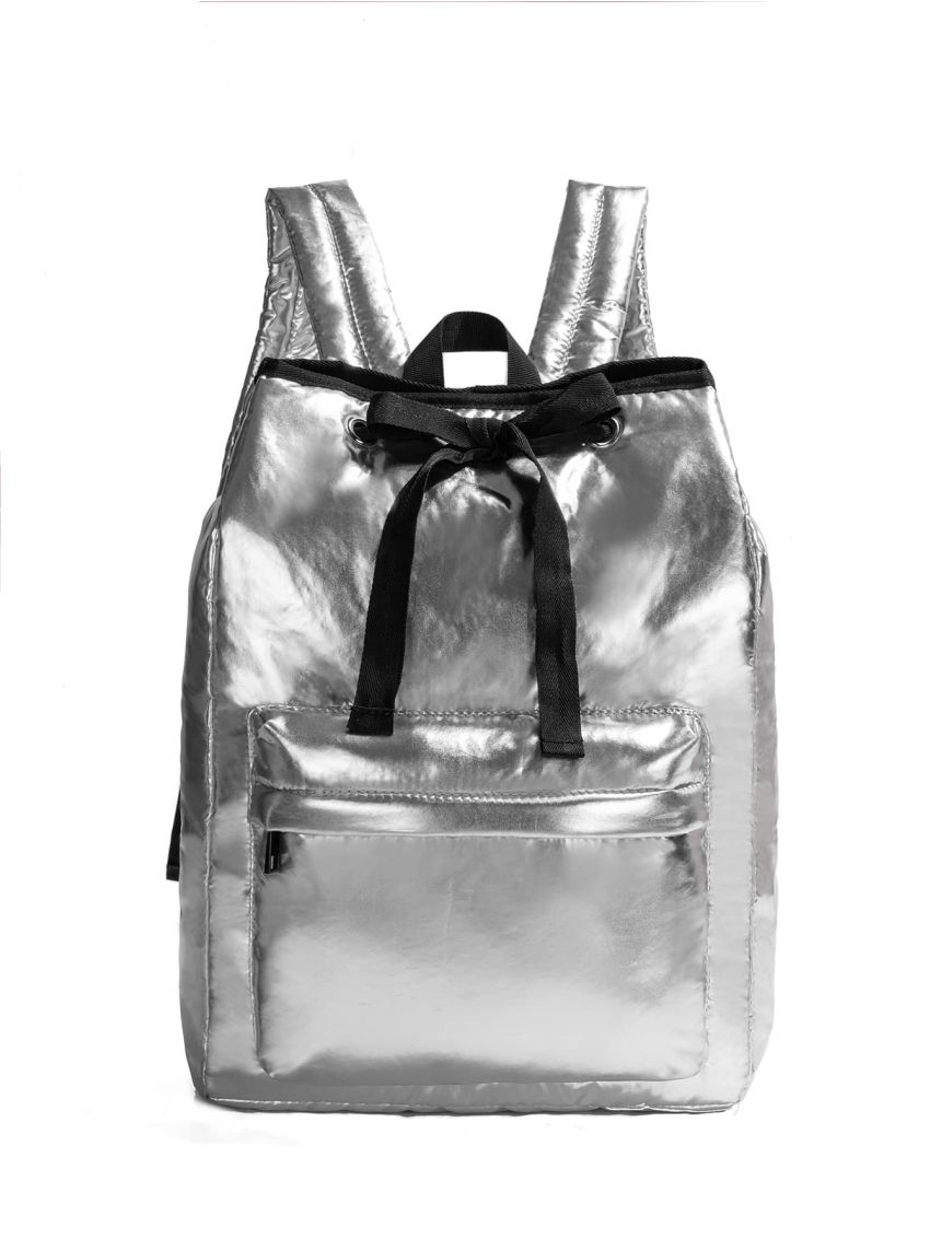 Metallic Pattern Fashion Backpack