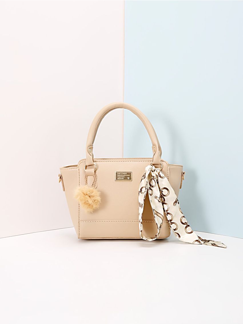 Twilly Scarf Decor Bucket Bag