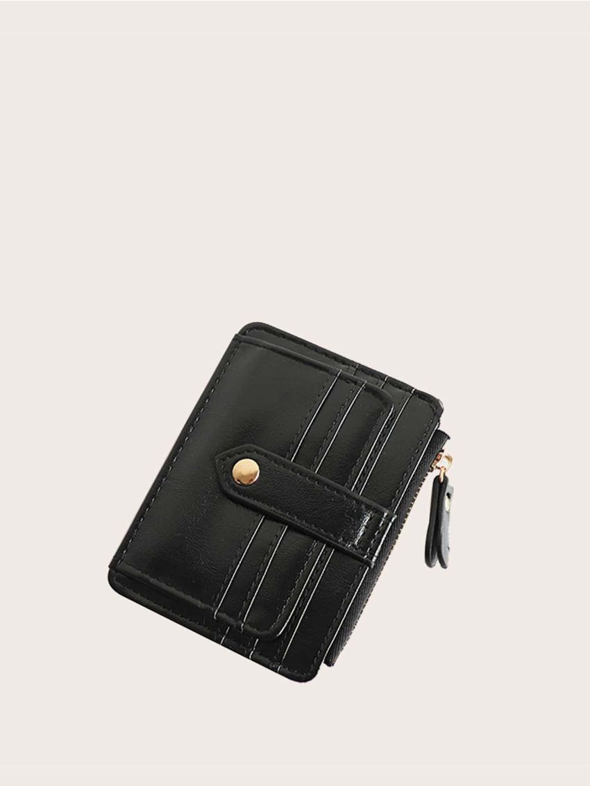 Minimalist Zipper Card Holder