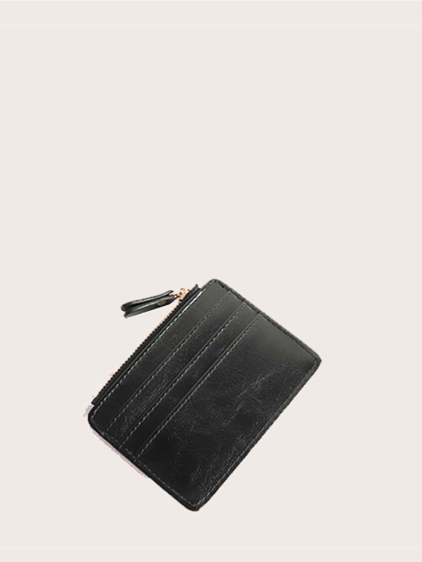 Minimalist Zipper Card Holder
