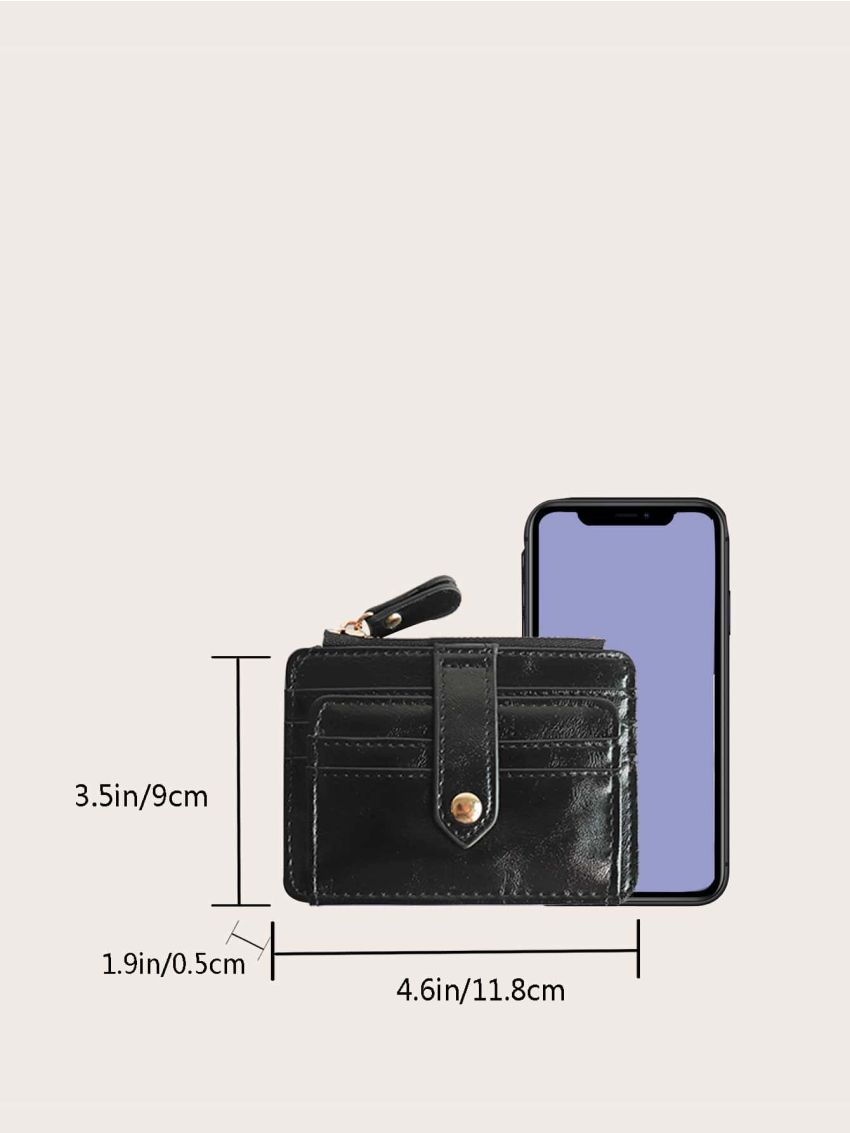 Minimalist Zipper Card Holder