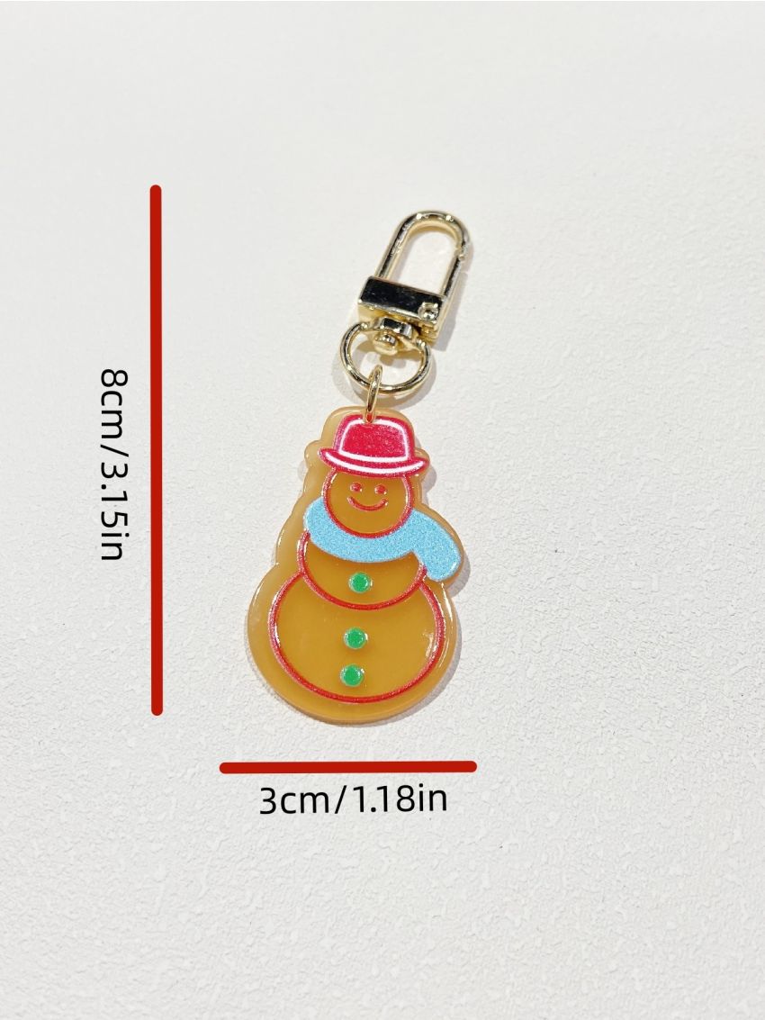 Snowman Decor Bag Charm