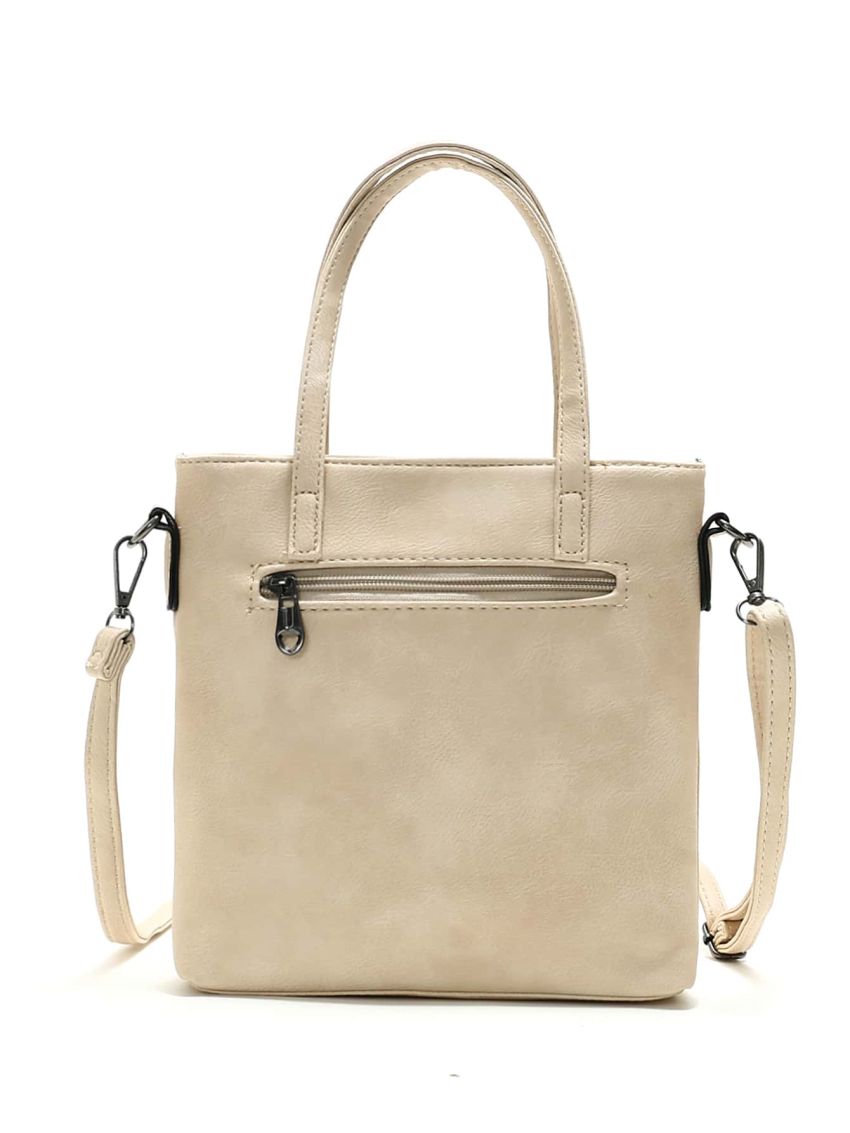 Contrast Piping Square Bag, Mothers Day Gift For Mom