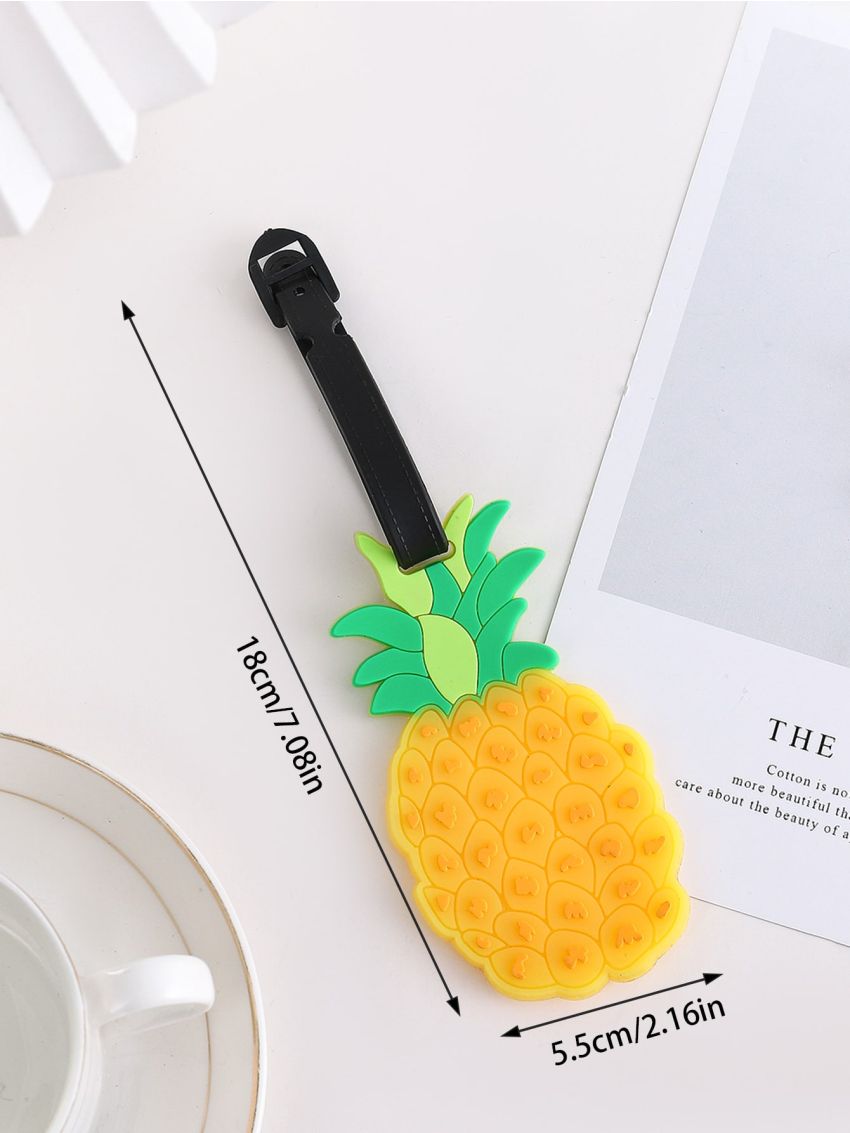 Pineapple Design Luggage Tag