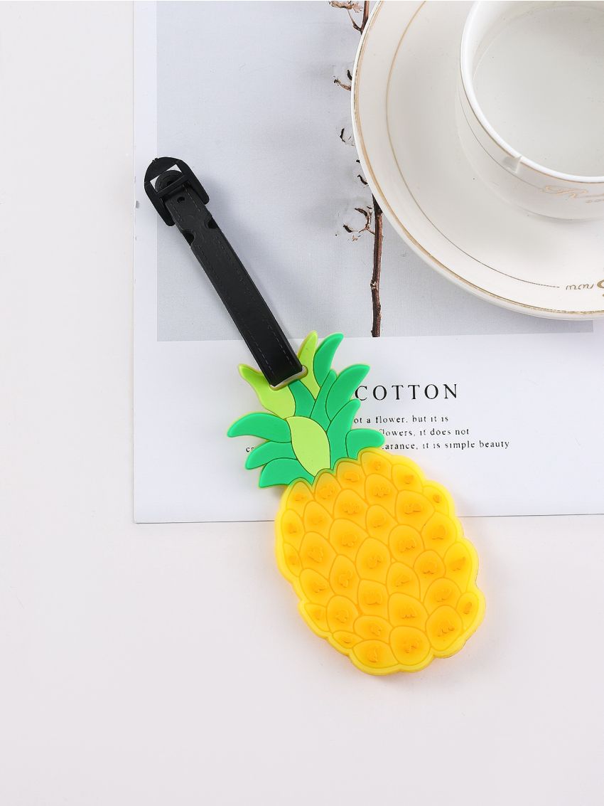 Pineapple Design Luggage Tag