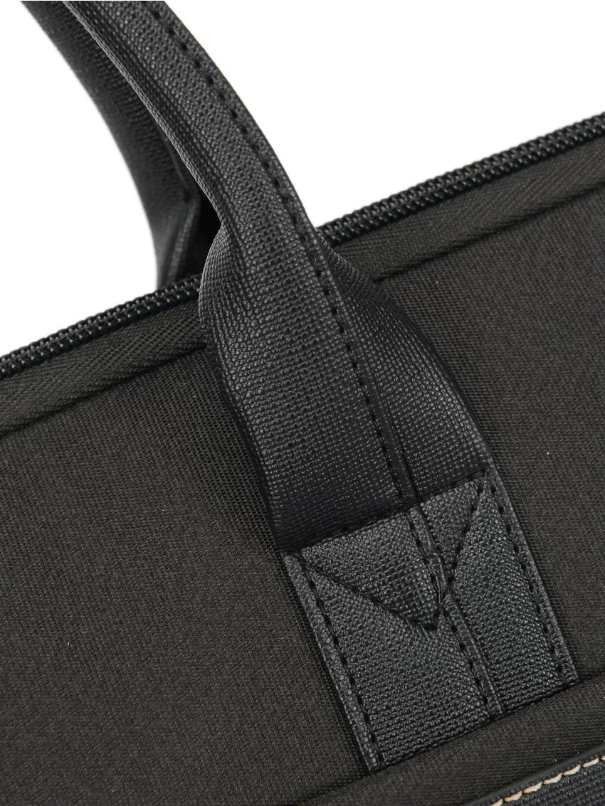 Men Large Capacity Canvas Laptop Handbag Briefcase