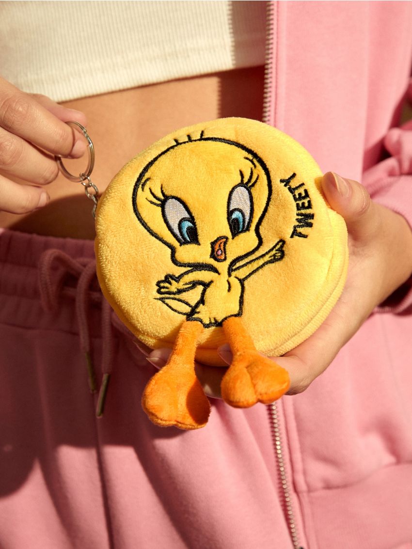 LOONEY TUNES X   Cartoon Duck Design Coin Purse
