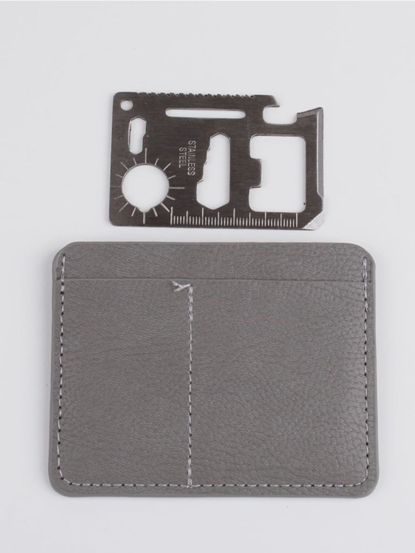 Litchi Embossed Card Holder