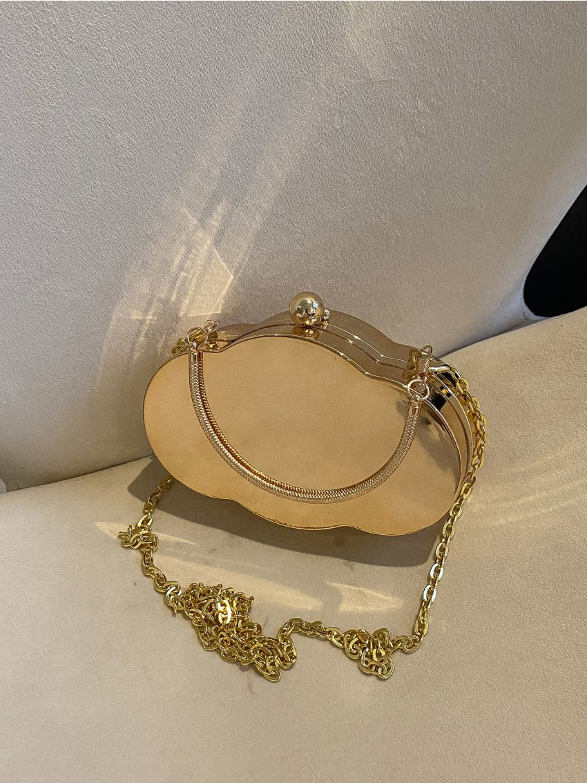 Mini Metallic Chain Novelty Bag
