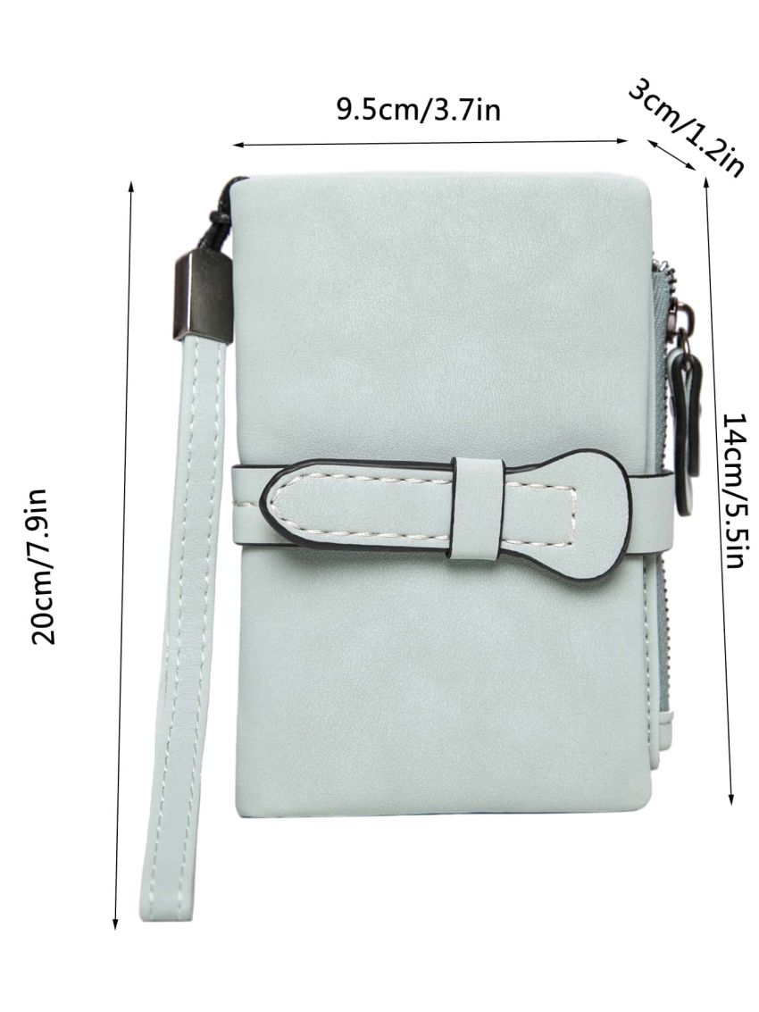 Stitch Detail Small Wallet