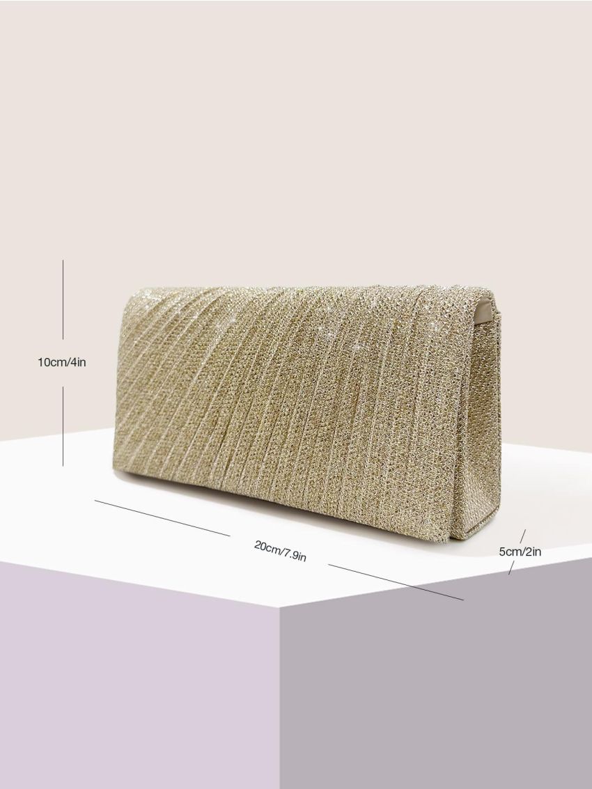 Mini Glitter Decor Envelope Bag for Party
