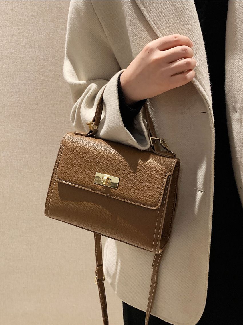 Minimalist Flap Square Bag