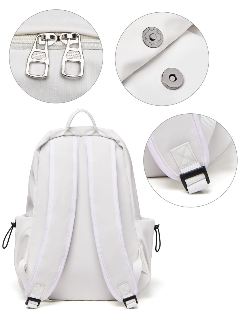 Minimalist Drawstring Design Functional Backpack