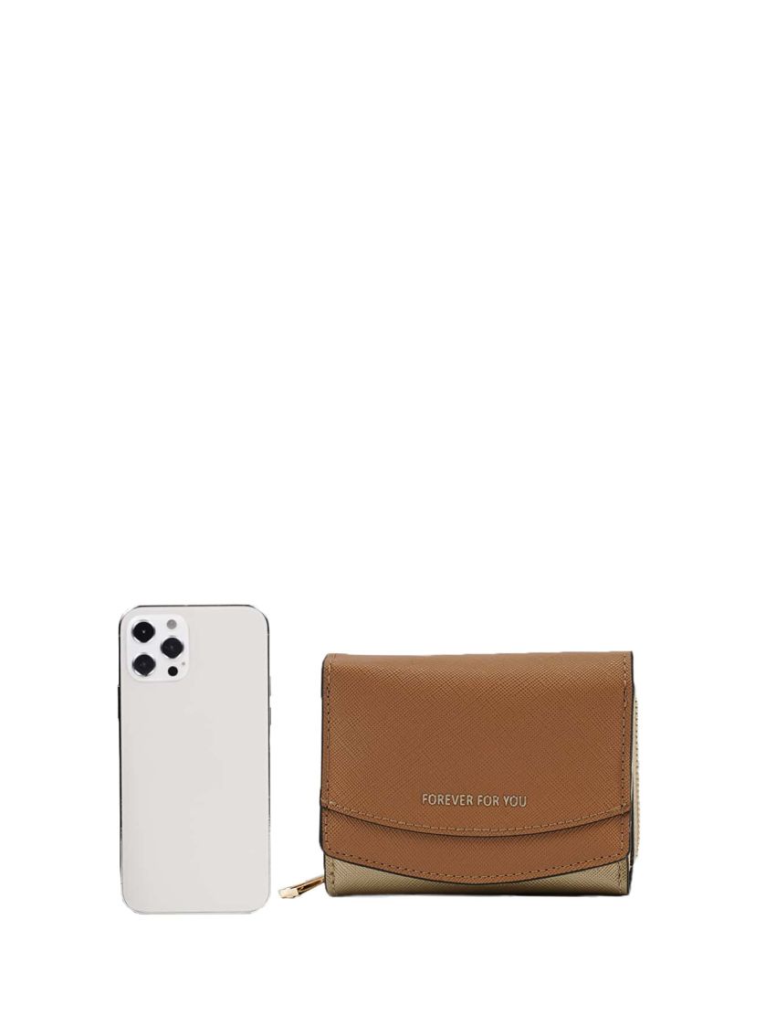 Slogan Graphic Small Wallet