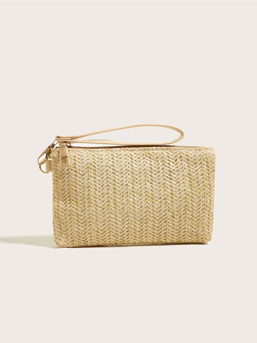 Minimalist Straw Bag
