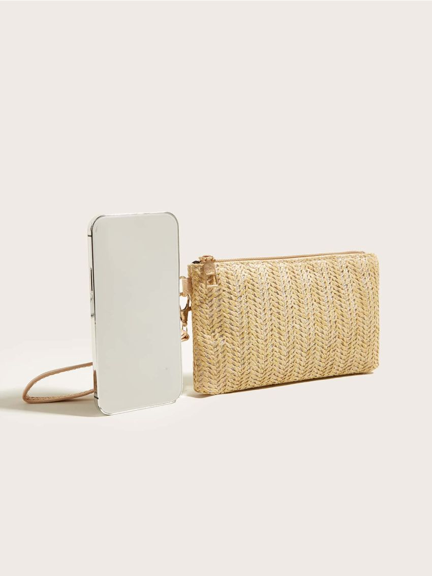 Minimalist Straw Bag