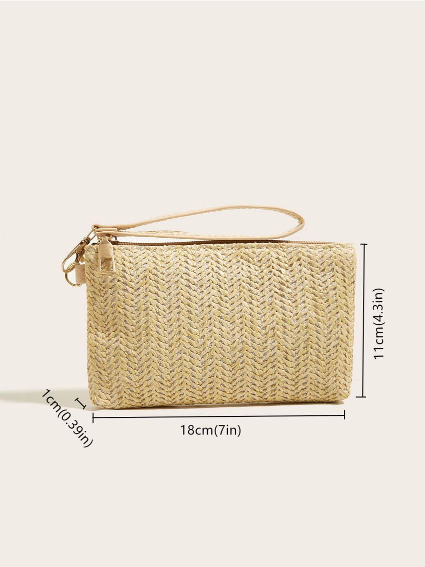 Minimalist Straw Bag