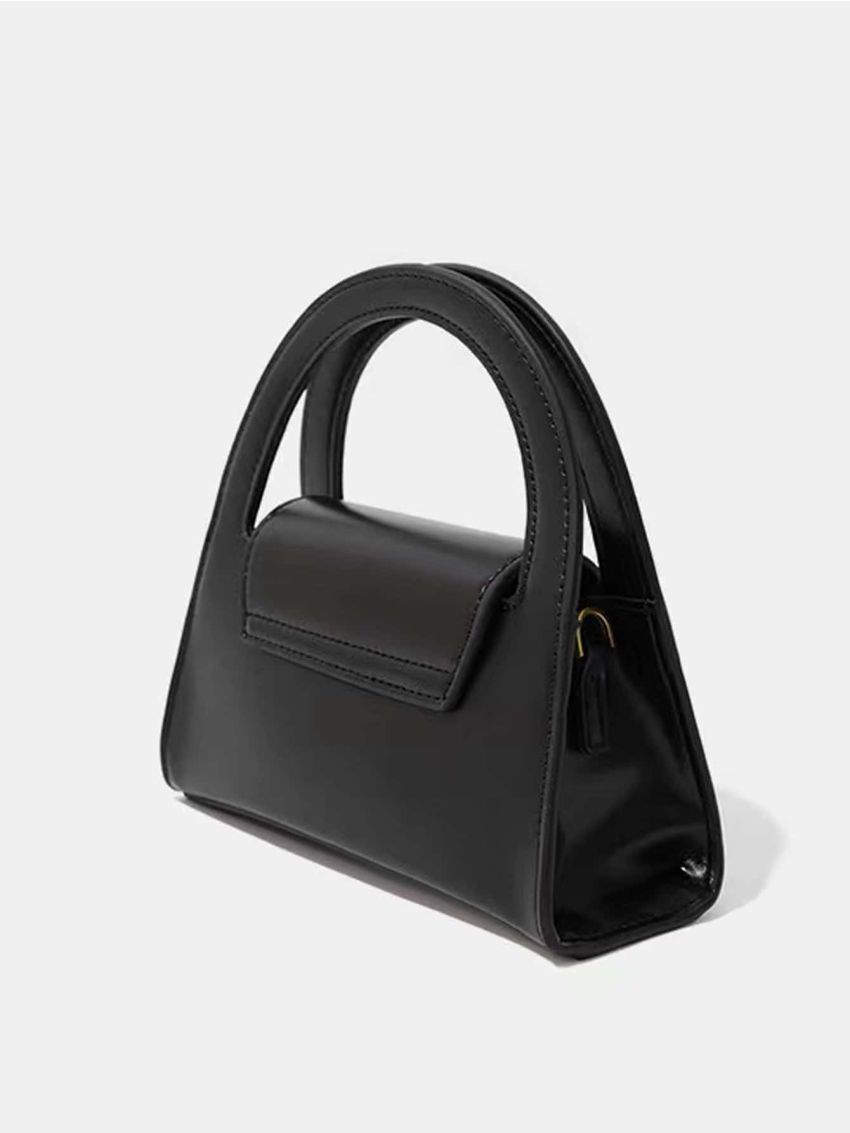 Mini Top Handle Flap Baguette Bag