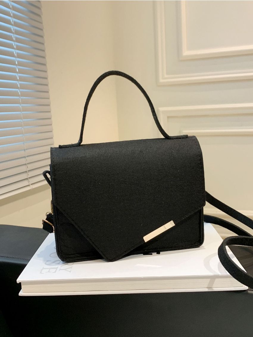 Metal Decor Square Bag