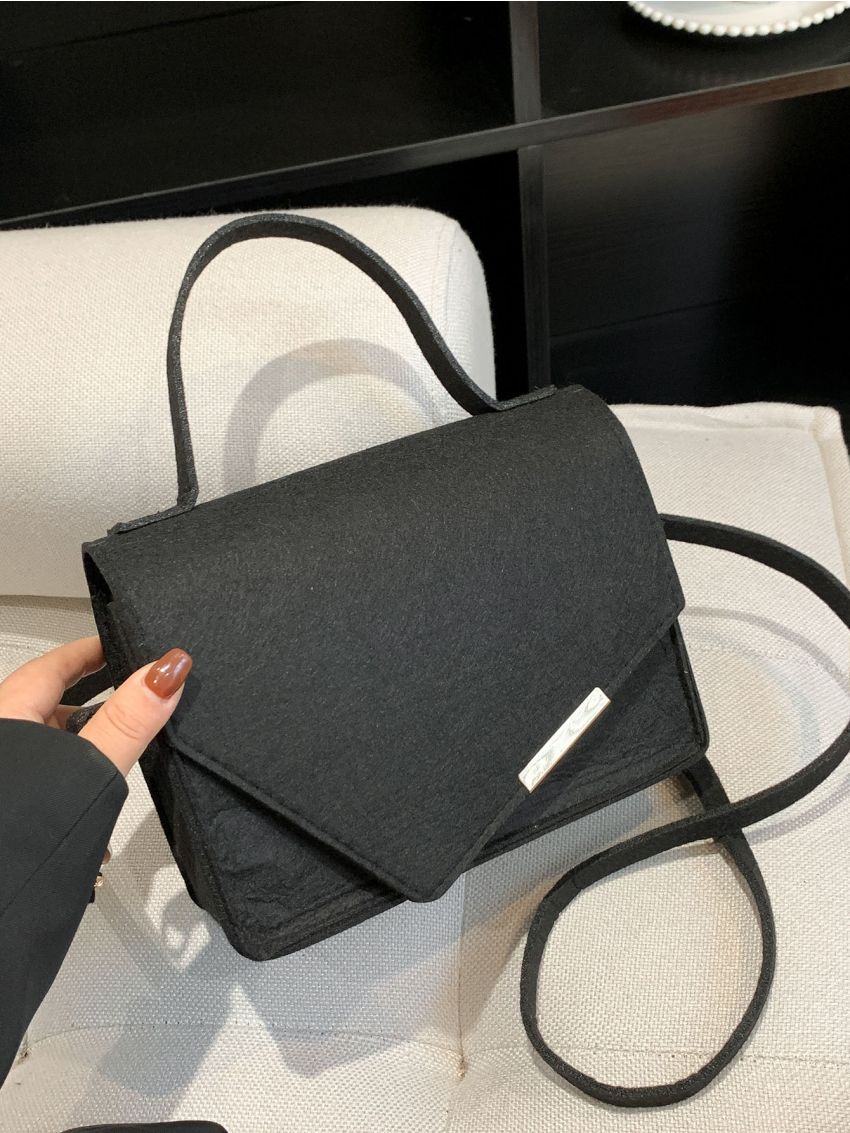 Metal Decor Square Bag