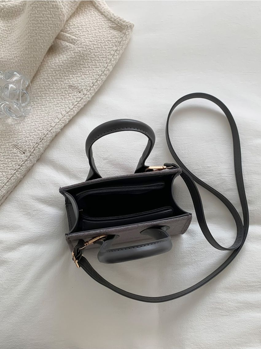 Mini Double Handle Square Bag