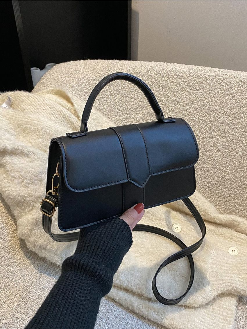 Minimalist Flap Square Bag