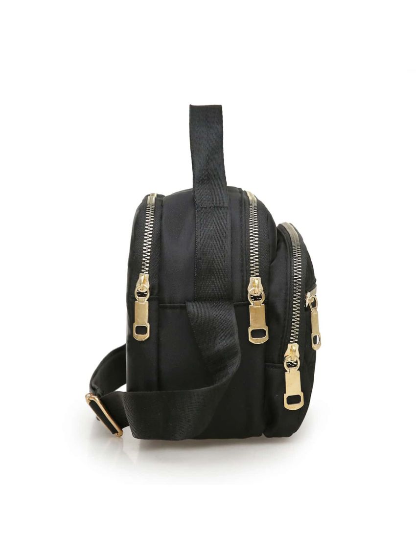 Random Heart Embroidered Quilted Square Bag, Mothers Day Gift For Mom