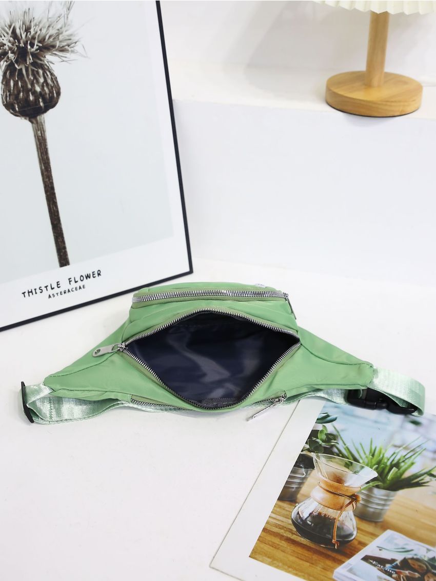 Multi Zipper Waterproof Waist Bag