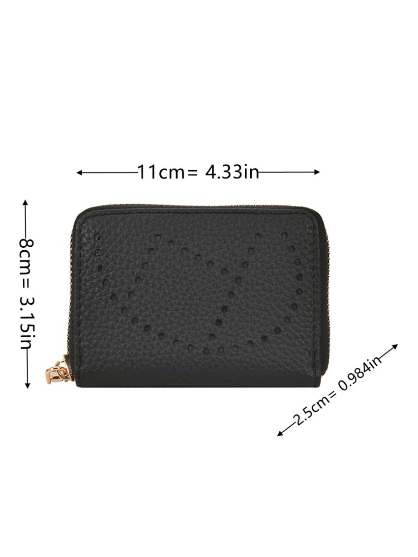 Litchi Embossed Card Holder