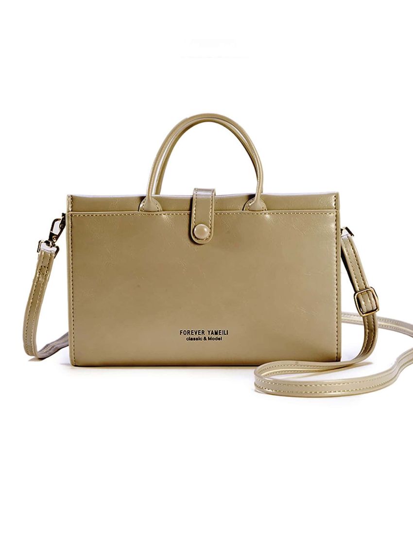 Mini Letter Graphic Square Bag