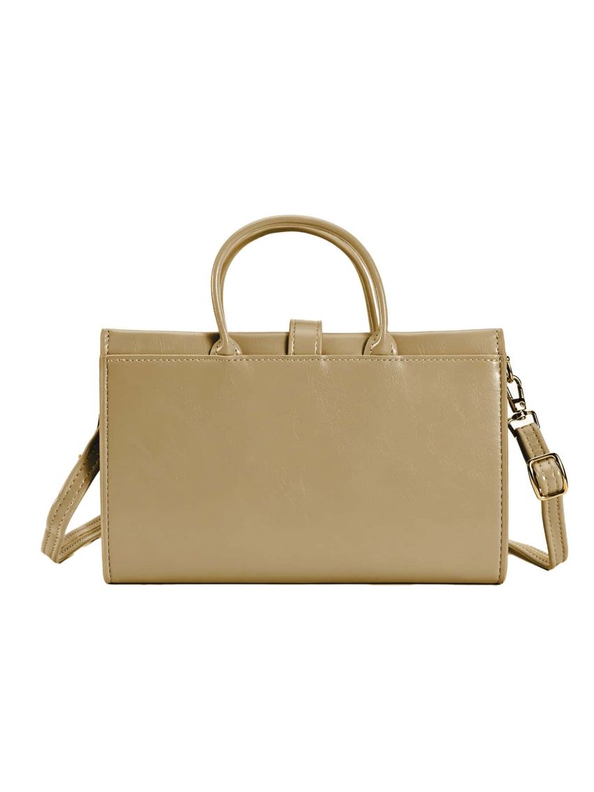 Mini Letter Graphic Square Bag