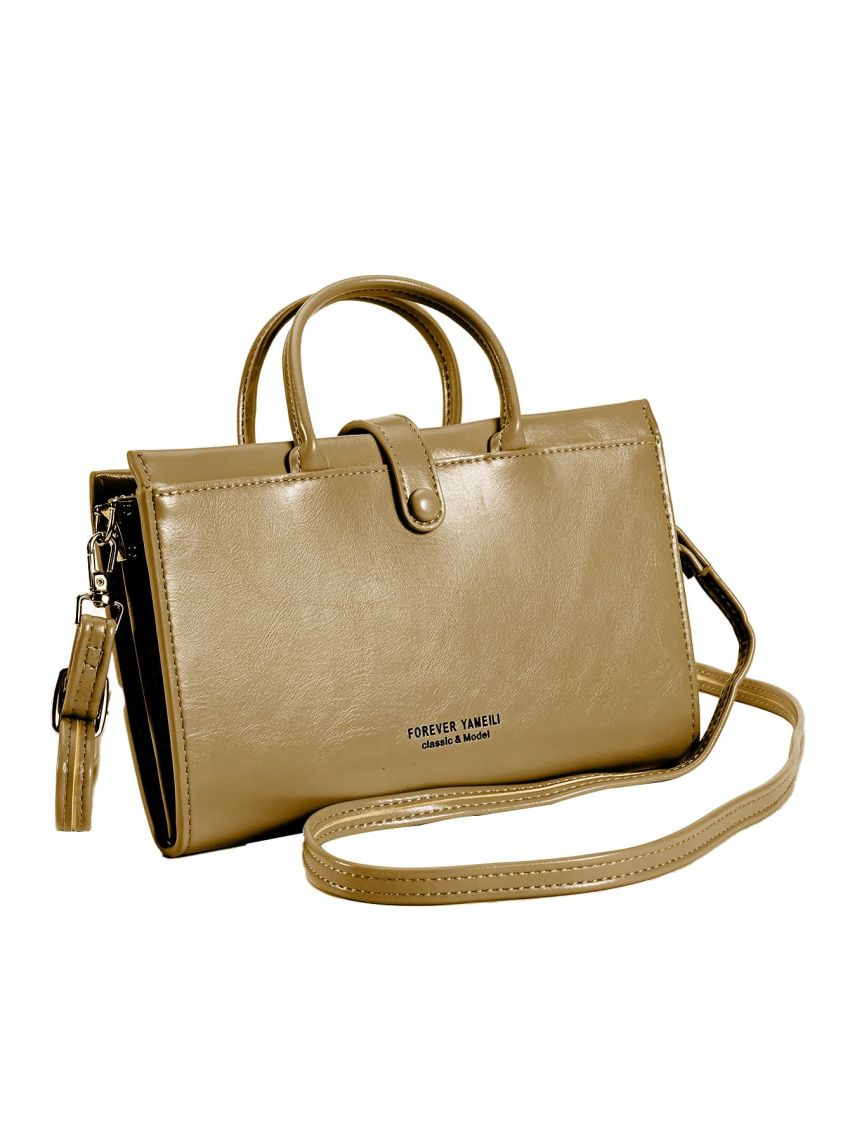 Mini Letter Graphic Square Bag