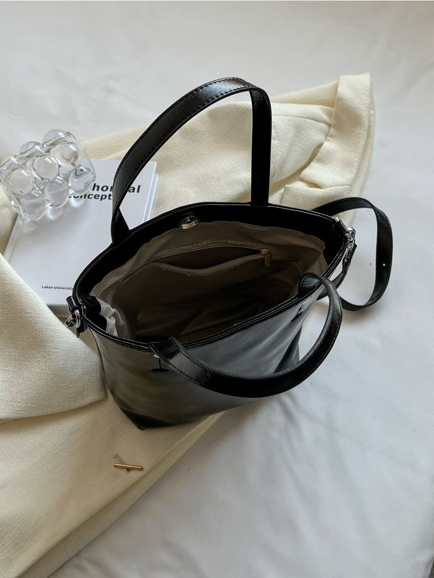 Studded Decor Square Bag