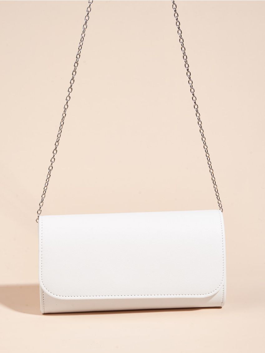 Chain Flap Square Bag