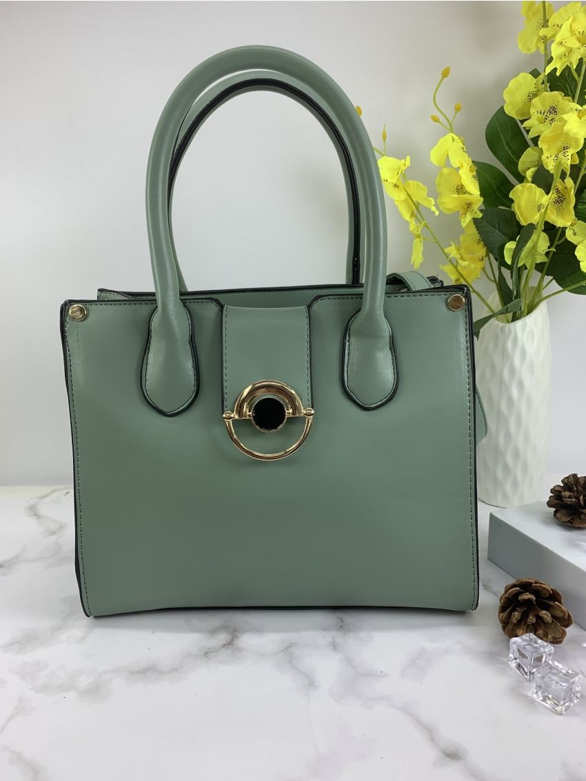 Stitch Detail Square Bag