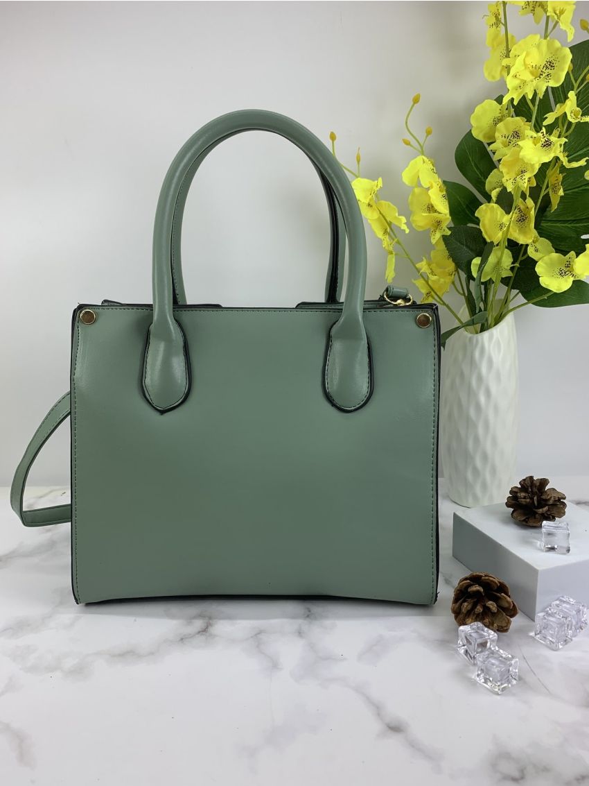 Stitch Detail Square Bag