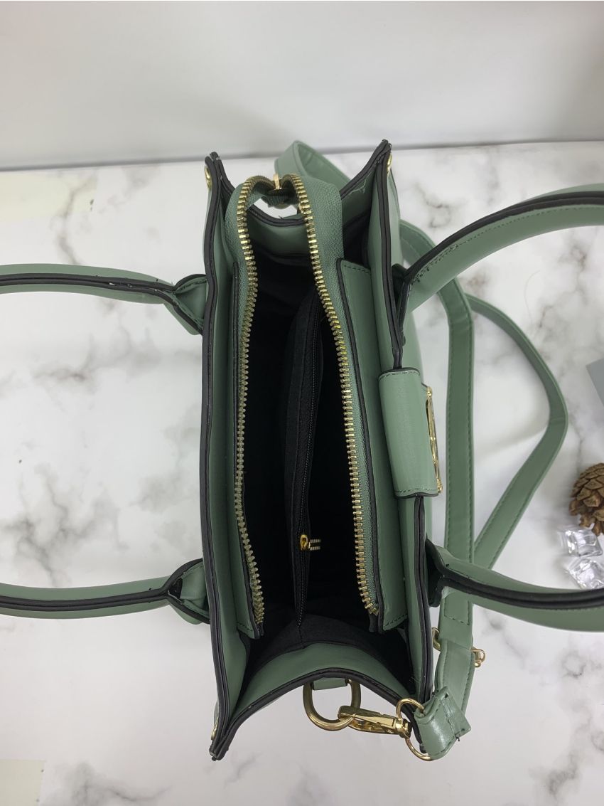 Stitch Detail Square Bag