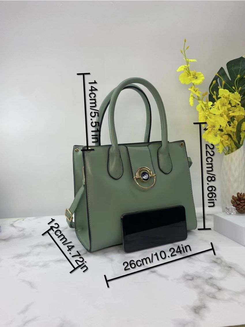 Stitch Detail Square Bag